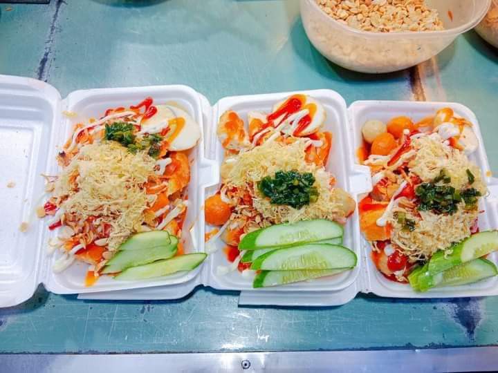 Bánh Mì Nướng Tương Đỏ - Chợ Đêm Tân An