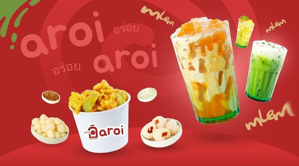 Aroi - Thai MilkTea, Trà Sữa Thái, Trà Trái Cây - Đường Số 8