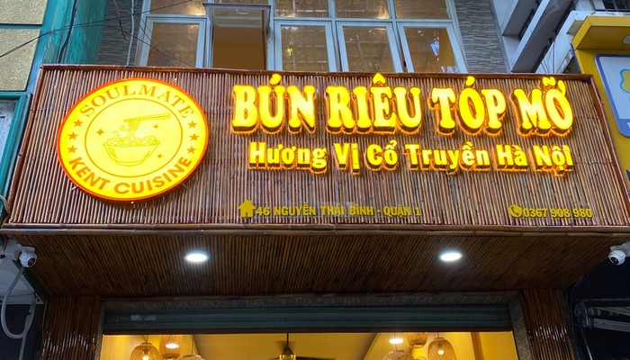 Bún Riêu Tóp Mỡ Cổ Truyền Hà Nội - Nguyễn Thái Bình