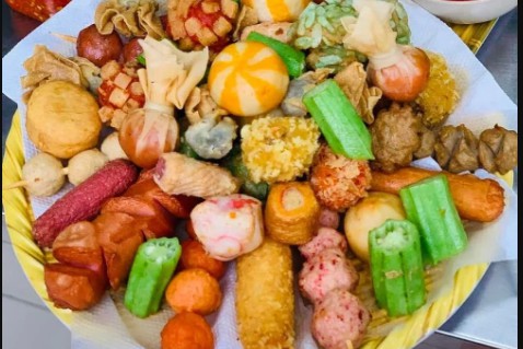 Ăn Vặt Gấu - Bánh Tráng & Cá Viên Chiên