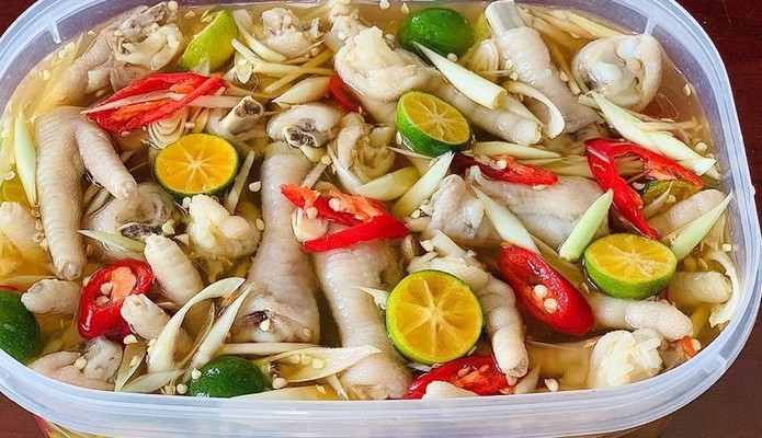 Chân Gà Sốt Thái Trà My - Hoàng Tam Kỳ