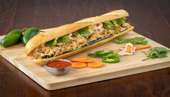 Bánh Mì Gà Nướng Bơ Tỏi & Bánh Mì Sốt Bơ - An Hoà