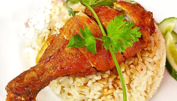 A Cồ - Gà Quay Lu, Cơm Gà Xối Mỡ & Gà Hấp