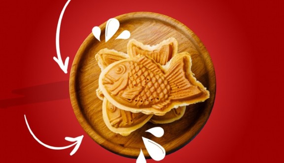 Tiệm Bánh Cá Taiyaki Nhà Miu Miu - Bánh Đồng Xu 10 Won & Lạp Xưởng Nướng Đá - 349 Trưng Nữ Vương