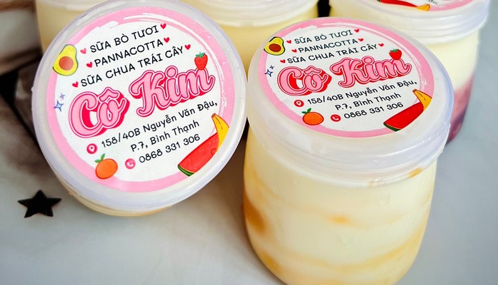 Cô Kim - Sữa Bò Tươi & PannaCotta - Nguyễn Văn Đậu