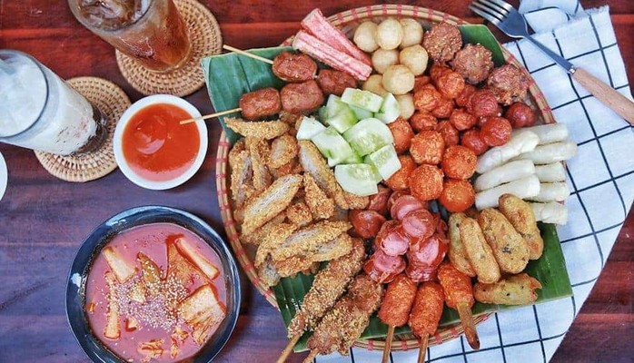 Nem Chua Rán - Trà Khổng Lồ - Yên Hoà