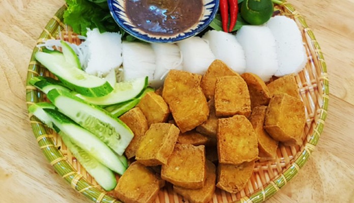 Bún Đậu Mỡ Mỡ - Mỳ Trộn  - Mai Dịch