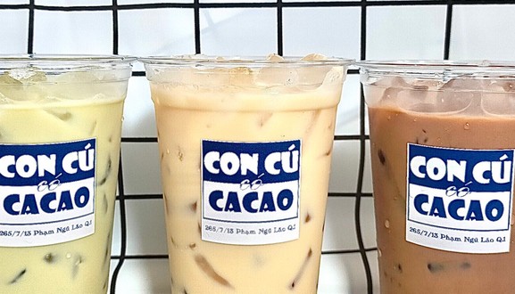 Con Cú Có Cacao - Chuyên Trà Sữa Từ Sữa Tươi - Đoàn Văn Bơ