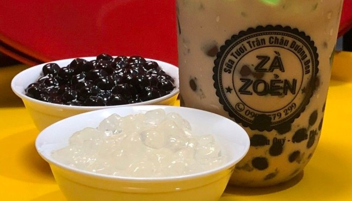 Sữa Tươi Trân Châu Đường Đen Zà Zoẻnn - Xuân Thới 3