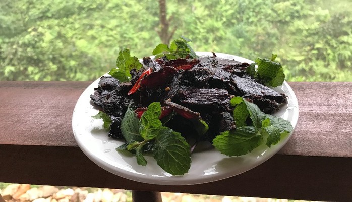 Thịt Gác Bếp Phú Thành - Đặc Sản Thịt Gác Bếp Tây Bắc - Ao Sen