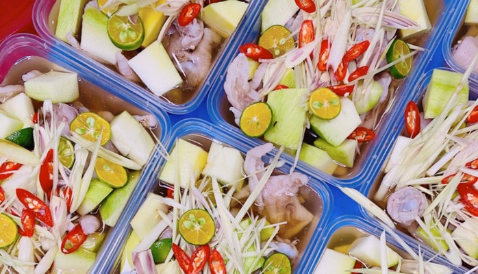 Bếp Anh Khoai - Chân Gà Sốt Thái & Chân Gà Sả Tắc - Phố Vĩnh Hưng