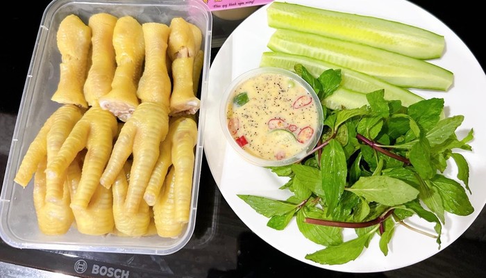 BẾP PHƯƠNG AN - Chân Gà Luộc Thảo Quả - Ven Hồ Hạ Đình