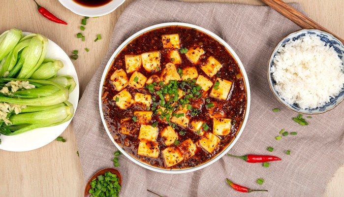 Volcano Mapo - Đậu Hủ Cay Tứ Xuyên - Hồng Bàng