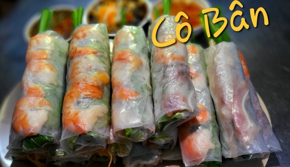 Cô Bân - Bún & Cuốn - Võ Văn Kiệt