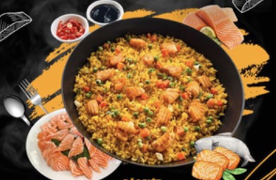 Cơm Chiên Cá Hồi Chú Đô