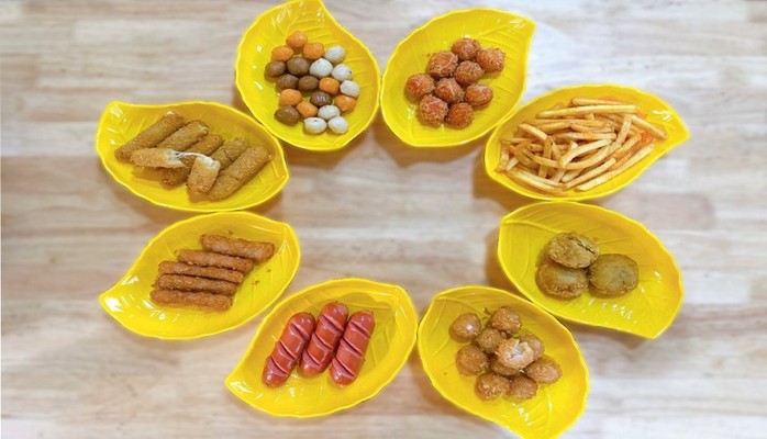 Ăn Vặt Choé - Nộm Tuyết & Nem Chua Rán - Thịnh Quang