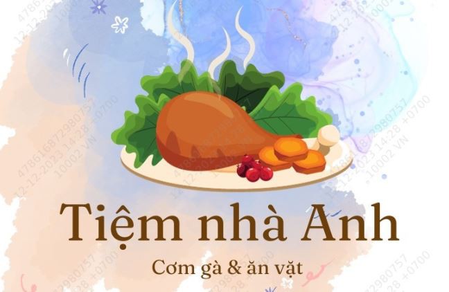 Tiệm Nhà Anh - Cơm Gà Xối Mỡ & Mì - Shop Online