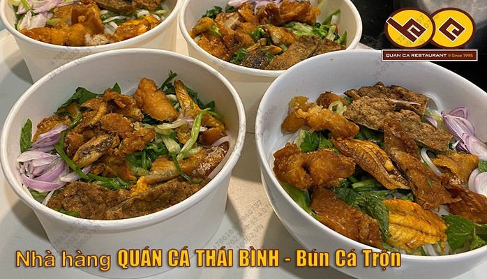 Nhà Hàng Quán Cá Thái Bình - Bún Cá Trộn, Canh Cá - Times City
