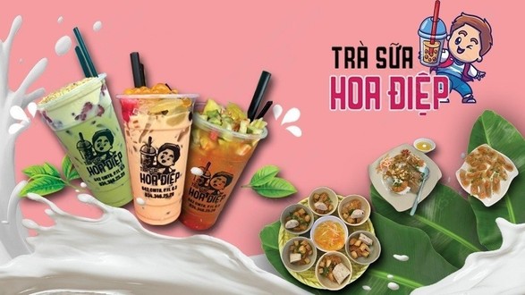 Trà Sữa Hoa Điệp - Trà Sữa - Cô Giang