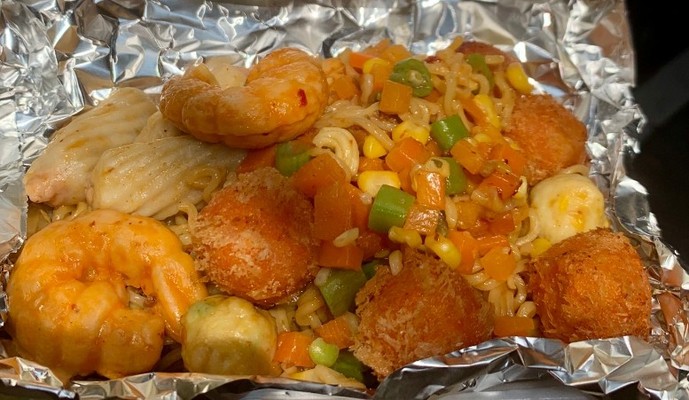 Ăng Nhăng Nhăng Mì Indomie - Gà Rán Hàn Quốc - Thượng Phúc