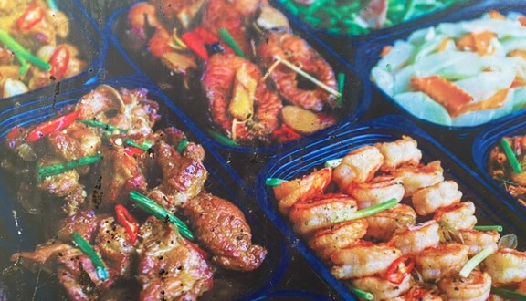 Cơm Văn Phòng - Cơm Gà Rang Tôm Rim - Phú Diễn