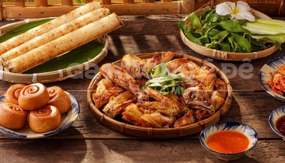 Gà Nướng Ê Đê - Gà Nướng Cơm Lam - Quốc Lộ 50