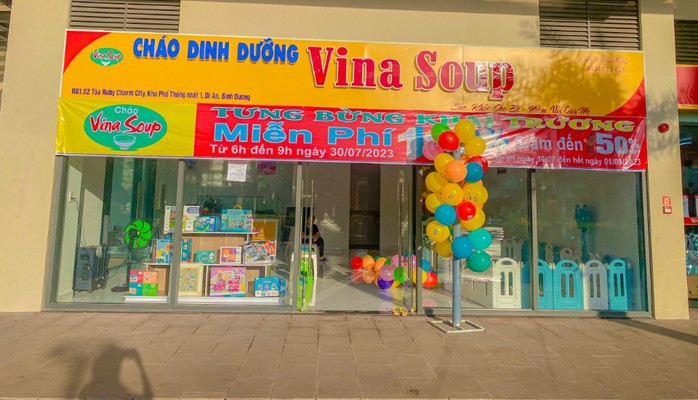 Cháo Dinh Dưỡng Cao Cấp Vina Soup - Cháo Dinh Dưỡng - Đường ĐT743C