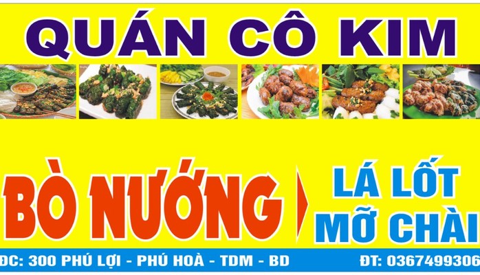 Bò Nướng Cô Kim - Bò Nướng - Phú Hoà