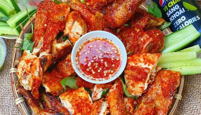 Gà Nướng Hoàng Phát - Gà Nướng - Nơ Trang Long 