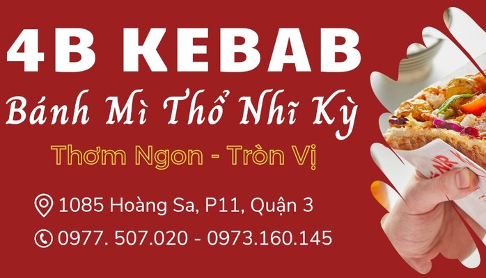 4B Kebab - Bánh Mì Thổ Nhĩ Kỳ & Tacos - 235 Bùi Thị Xuân