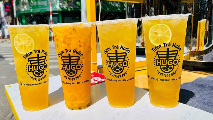 TIỆM TRÀ HUGO - Trà Tắc, Trà Chanh & Trà Đào Cam Sả - Tô Hiệu