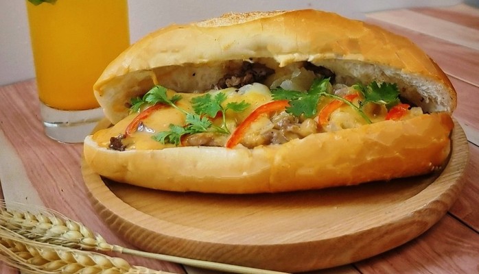 Bami D+ - Bánh Mì Bò Phô Mai - 74 Nguyễn Trãi