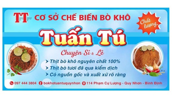 Bò Khô Tuấn Tú - Bò Khô - Phạm Cự Lượng