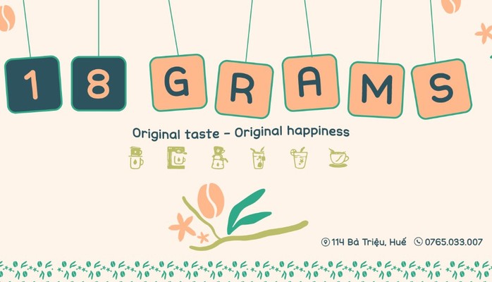 18Grams Cafe - 114 Bà Triệu