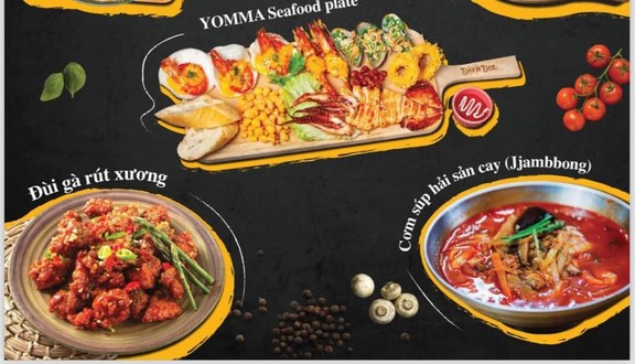 Yomma Kitchen & Pub - Seafood Plate - 140 - 142 Châu Thị Vĩnh Tế