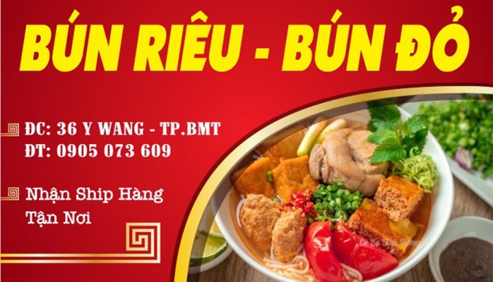 Bún Mắm Miền Tây, Bún Riêu & Bún Đỏ Ban Mê - Y Ngông