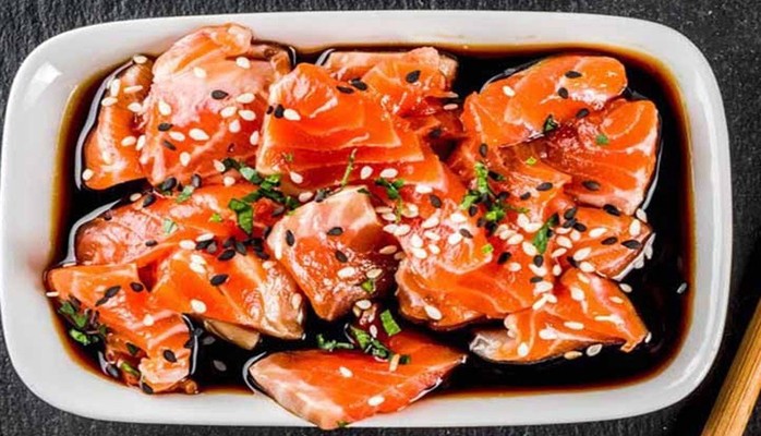 Cá Hồi Ngâm Tương Hàn Quốc - Lem Korean Food