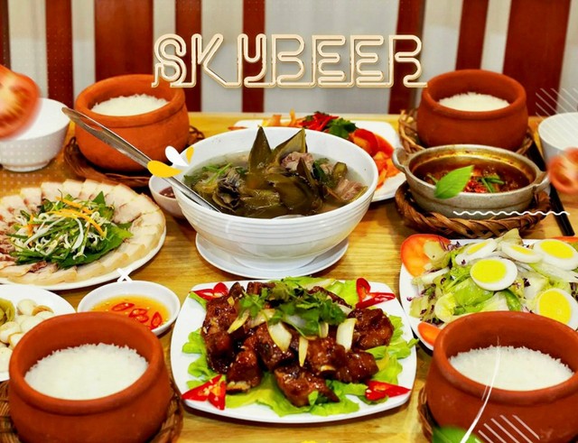 Cơm Niêu, Cơm Văn Phòng Skybeer- Hồ Xương Rồng