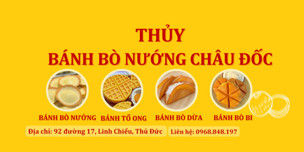 Bánh Bò Nướng Châu Đốc - Đường 17