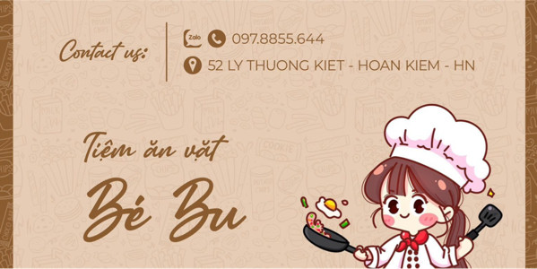 Tiệm Ăn Vặt Bé Bu