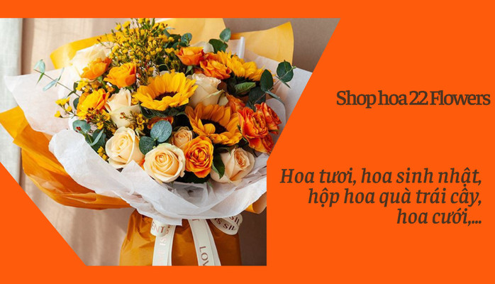 Shop Hoa 22 Flowers - Hoa Tươi & Hoa Sáp - Đường 23