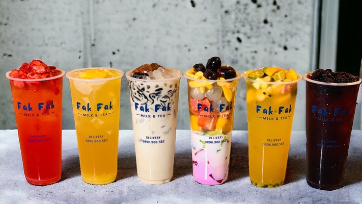 Fak Fak Milk & Tea - Trà Trái Cây - Huỳnh Văn Luỹ