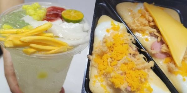 Ú ÒA BÁNH HOTDOG & NƯỚC DỪA MIX