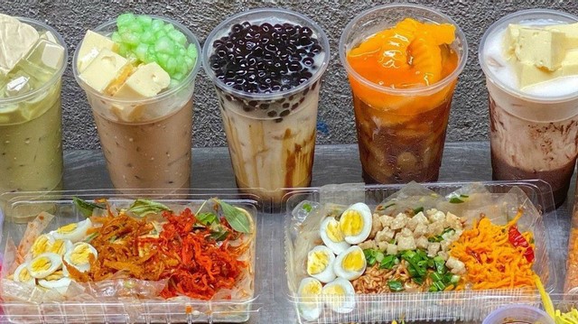 Trà Sữa, Cá Viên Chiên & Bắp Xào - Vịt Nguyễn