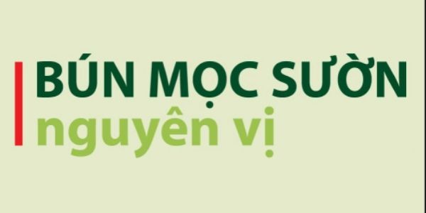 Bún Mọc Sườn Nguyên Vị - Đồng Khởi