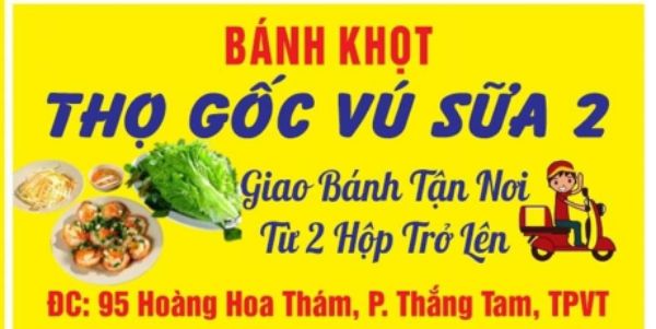 Bánh Bông Lan Trứng Muối & Bánh Khọt - Thọ Gốc Vú Sữa