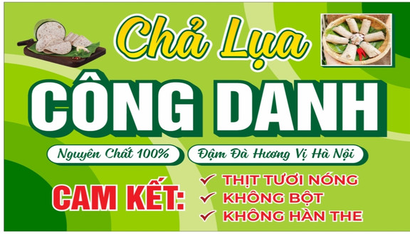 Chả Lụa Công Danh - Đồ Ăn Liền - Đường 3/2