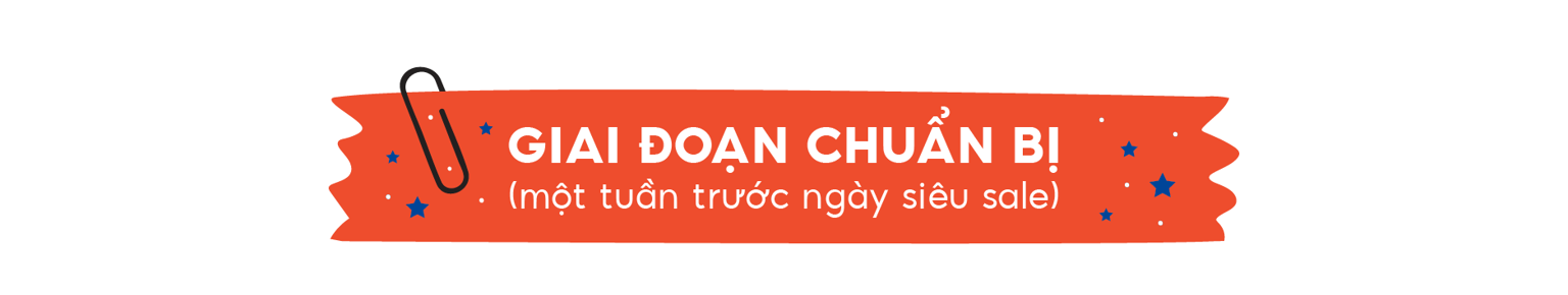 Việc cần làm trước ngày siêu sale