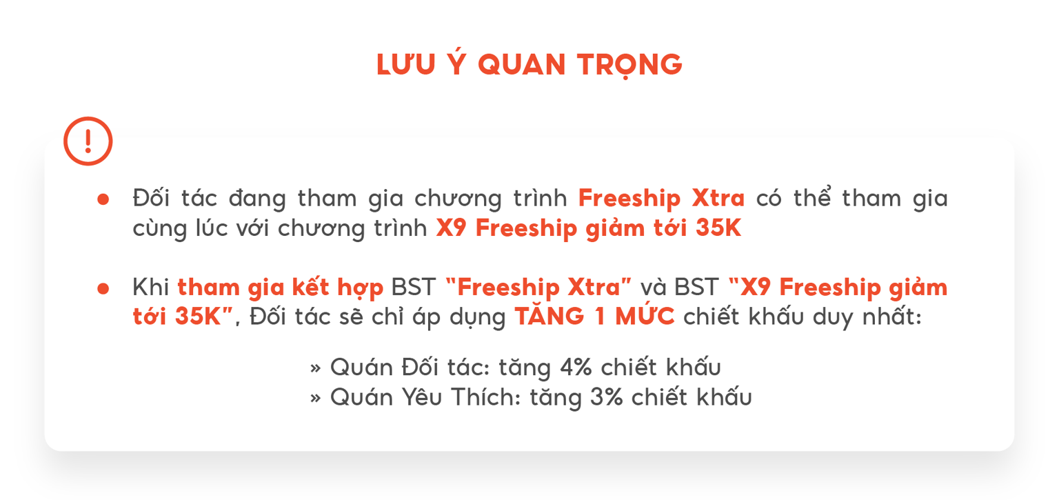 Lưu ý quan trọng