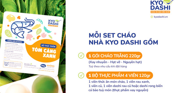 Cháo Dinh Dưỡng KYO DASHI - 23 Hàn Thuyên